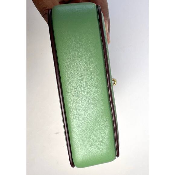 Coach Small Chain Wristlet Coin purse in Pistachio Green - Picture 7 of 10